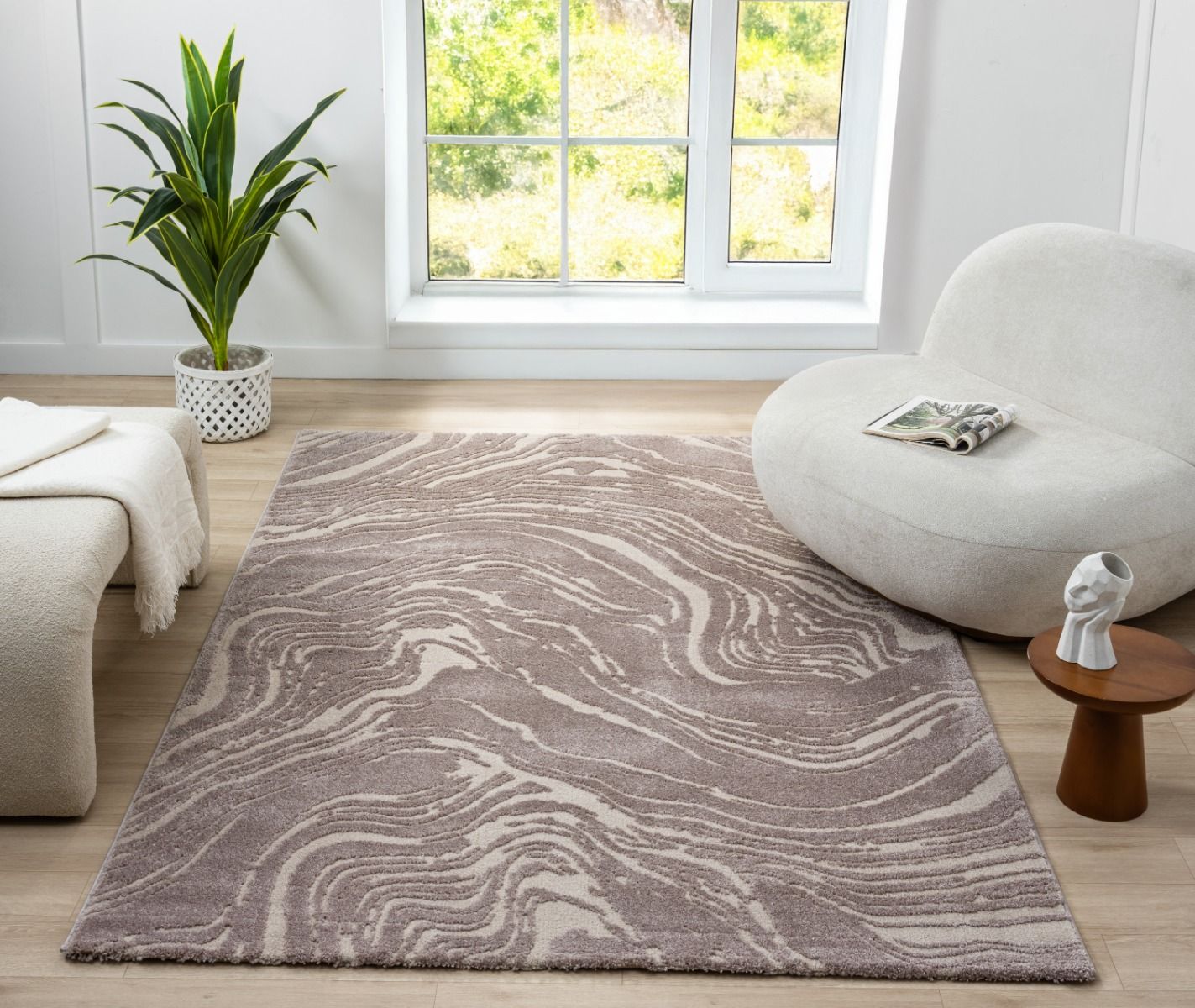 Teppich Nova rechteckig Naturmuster 13 mm Höhe 160 x 230 cm 200x290 cm beige