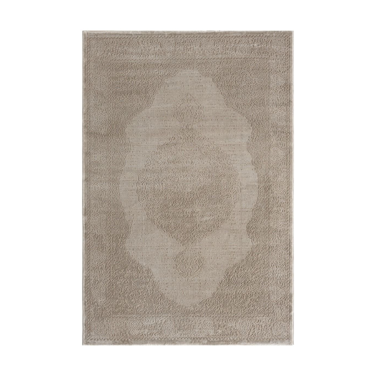 Teppich Elyse stilvoll und elegantes Design 10 mm Höhe 160 x 230 cm 200x290 cm taupe