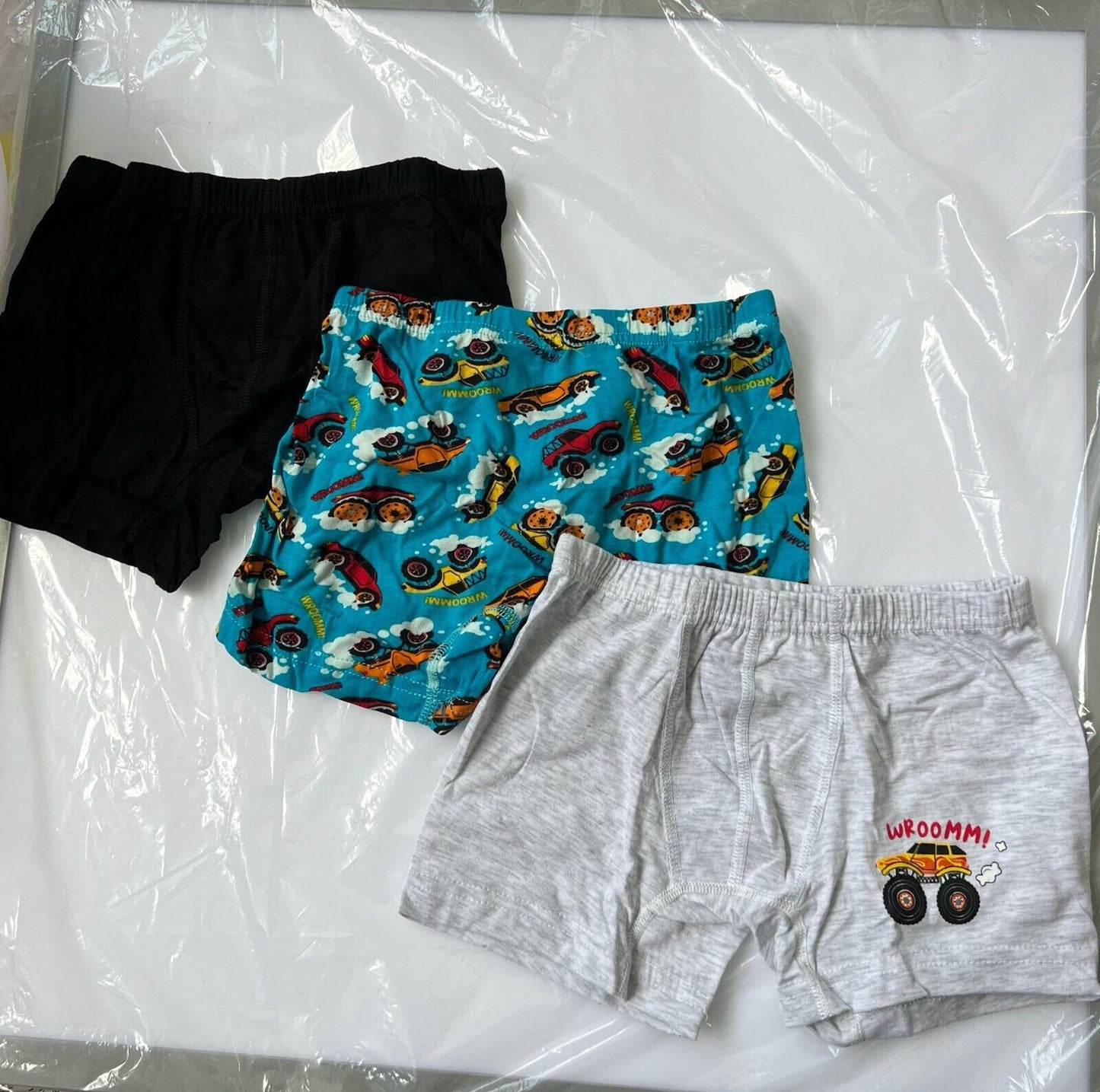 6er Pack Jungen Kinder Unterhose Boxer-Short Baumwolle Slip 3 - 10 Jahre