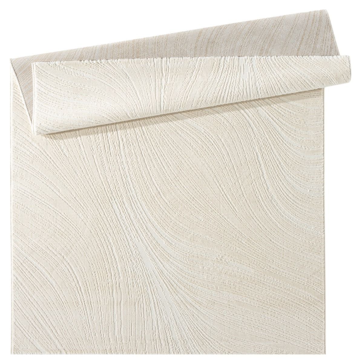 Teppich Elyse stilvoll und elegantes Design 10 mm Höhe 160 x 230 cm 200x290 cm creme