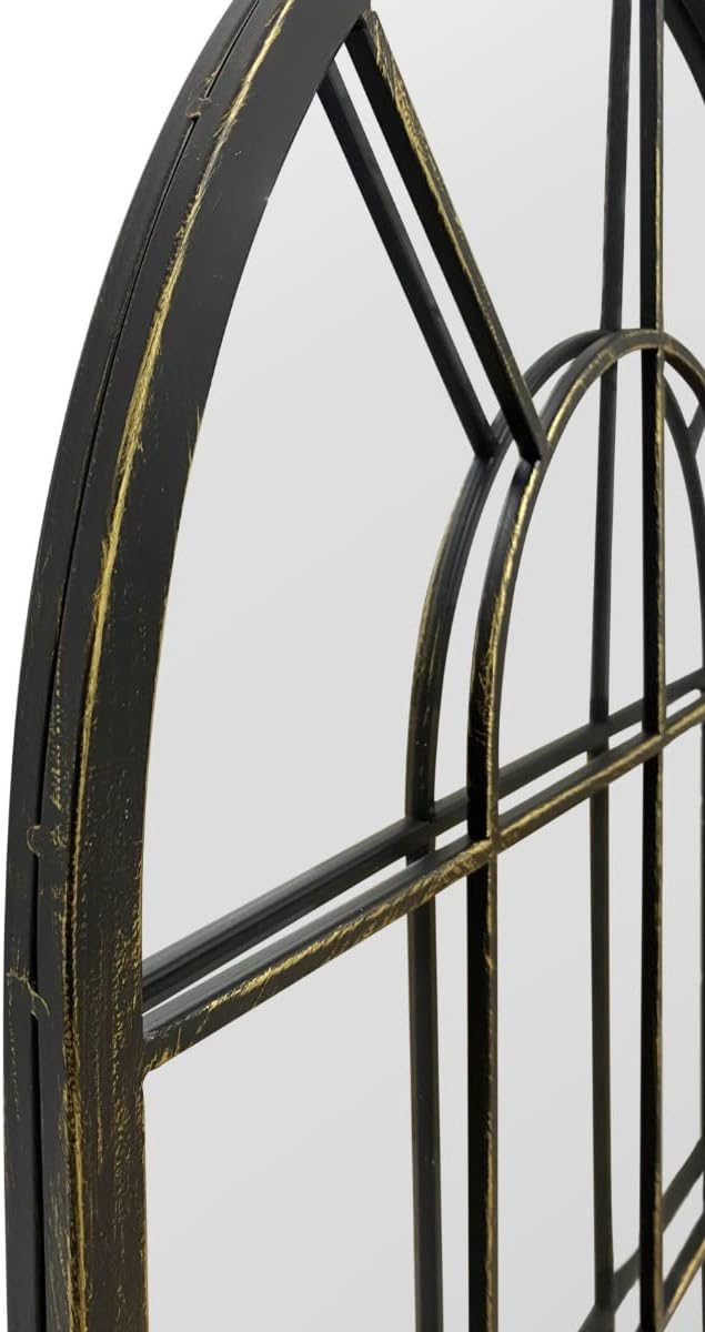 Außenspiegel gewölbt schwarz 93x124 cm