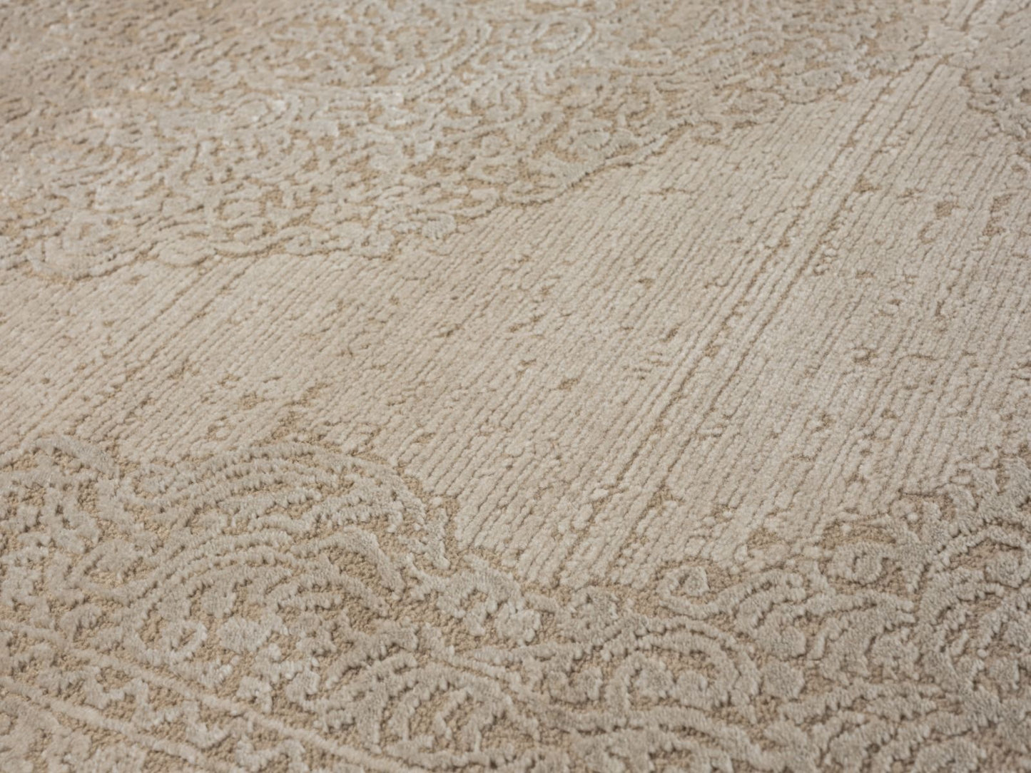 Teppich Elyse stilvoll und elegantes Design 10 mm Höhe 160 x 230 cm 200x290 cm taupe