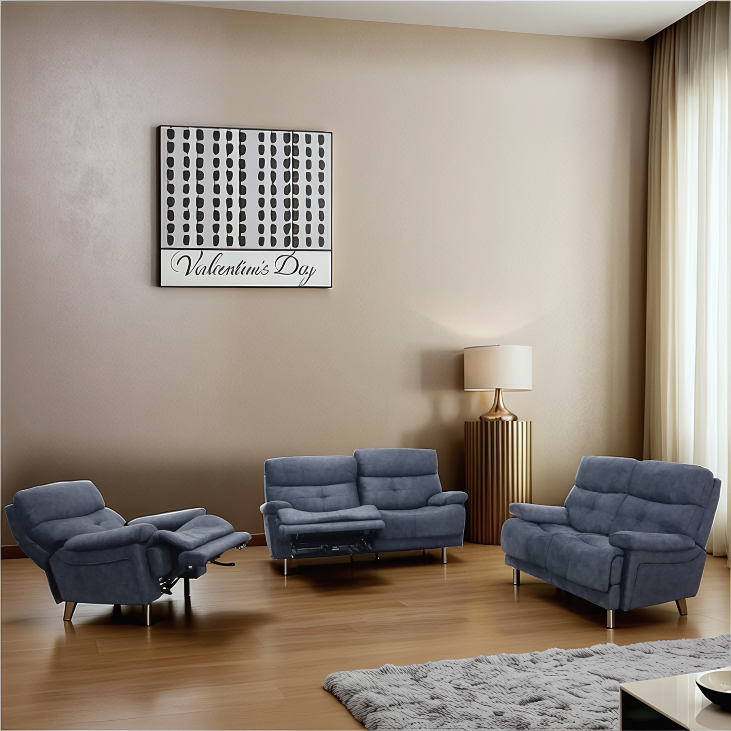 Terra 96 LivingLounge® – Stilvolles Relax-Sofaset für modernes Wohnen