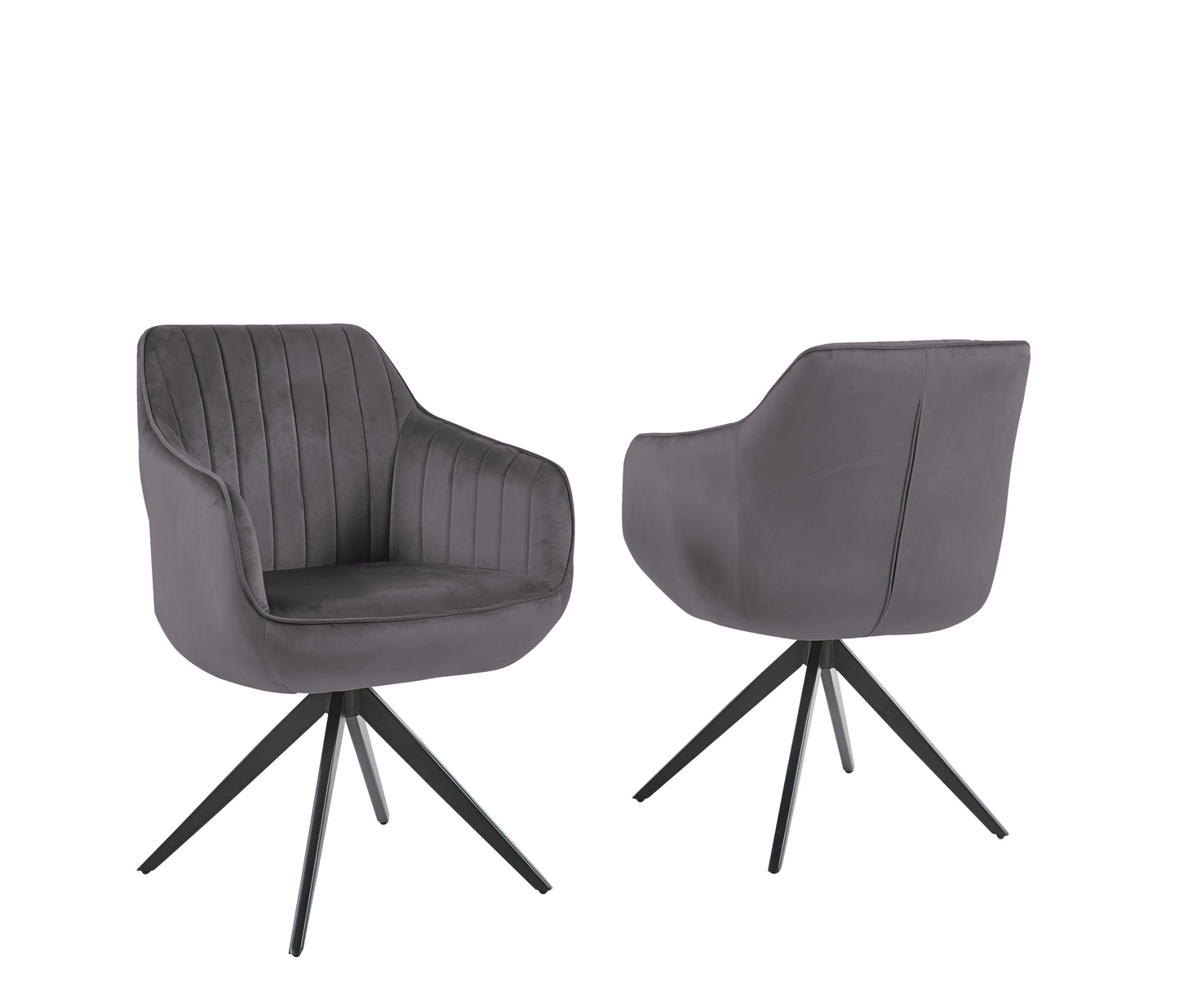 Drehstuhl Drehsessel 360 Grad mit vier Beinen in vers. Farben