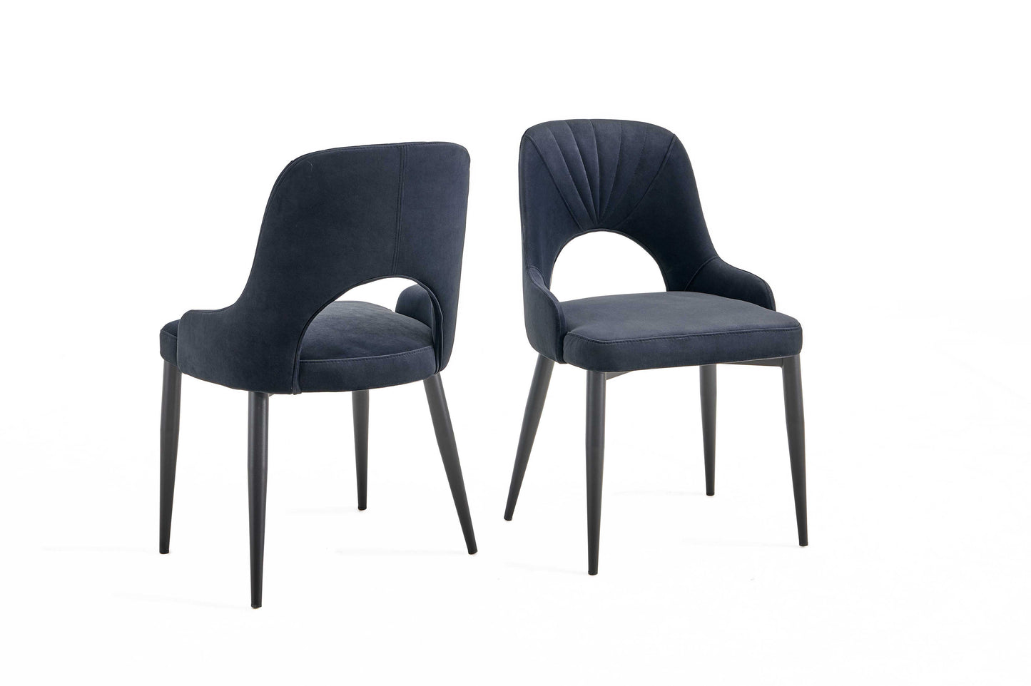 Vierbeinstuhl Esszimmerstuhl samt ver. Farben edles Design