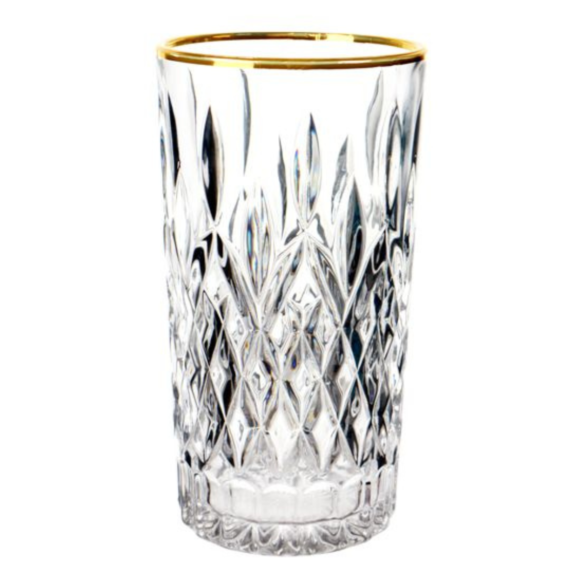 Bricard Gläser-Set Bilbao Trinkgläser Whiskeygläser Kristalloptik 350ml 4er-Set