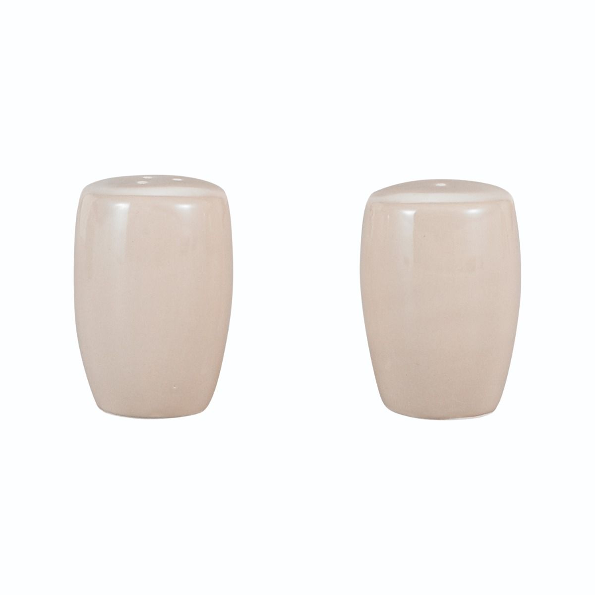 Bricard Colmar Geschirr-Set weiß-beige 27-tlg. 6 Personen Porzellan
