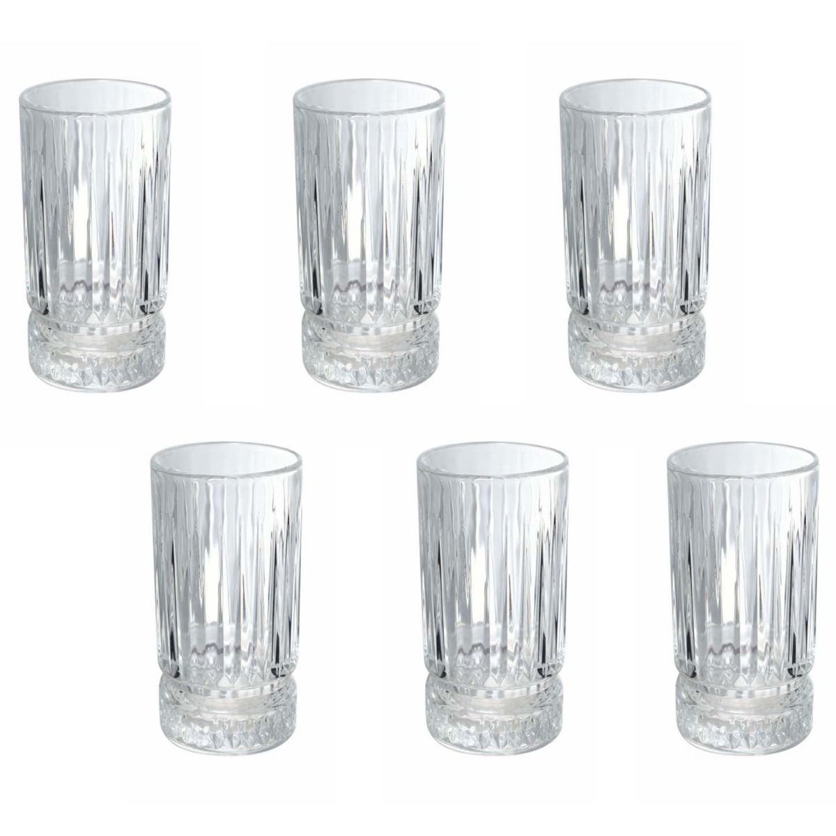 Bricard Gläser-Set Eslida Trinkgläser Whiskygläser 350ml 6er-Set