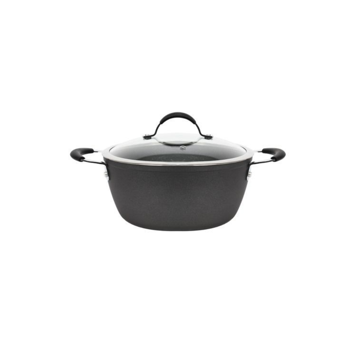 Kochtopft mit Glasdeckel Dura 24 cm Induktion antihaft