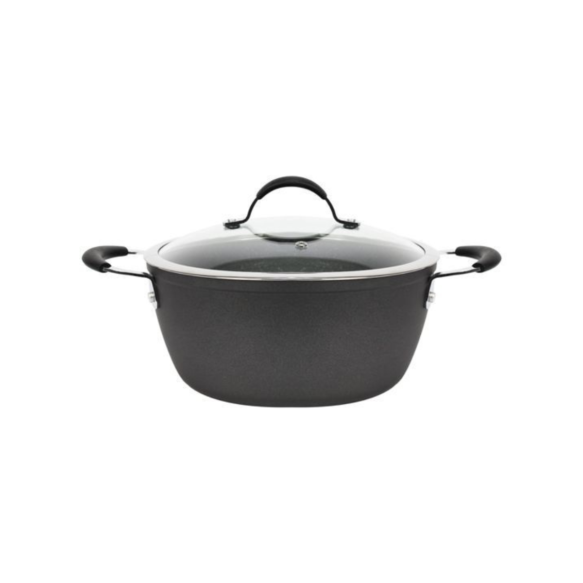 Kochtopft mit Glasdeckel Dura 26 cm Induktion antihaft