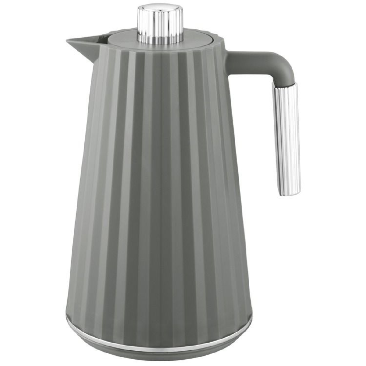 Thermosflasche ERA 1,0 L Dunkelgrau - Silber