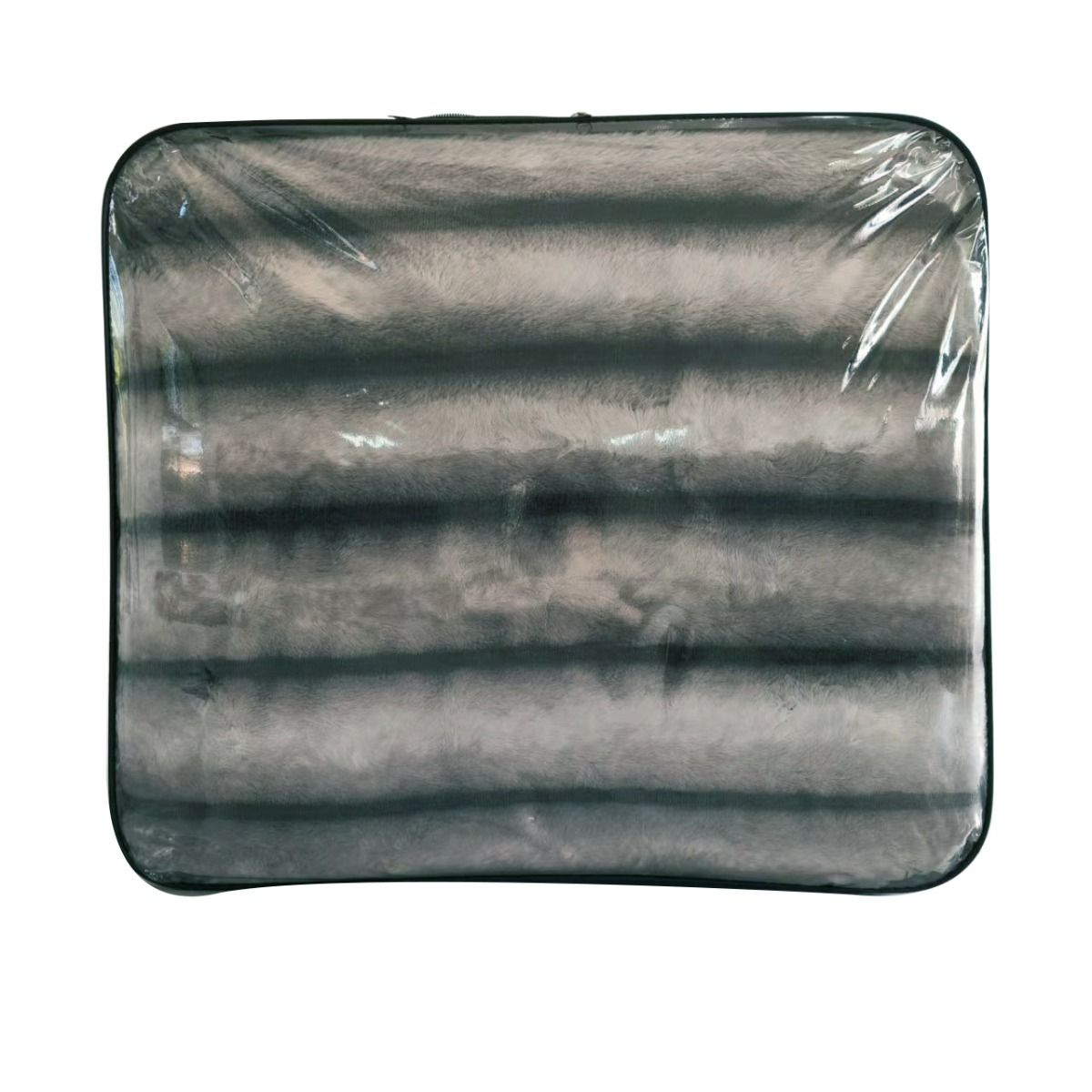 Tagesdecke Set Peri Überwurf Decke 3-Teilig 235X250 CM , atmungsaktiv 2-Personen grau