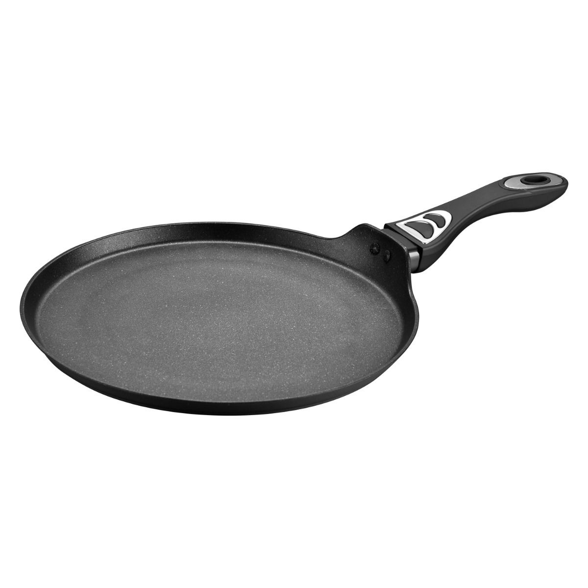 Pizzapan Sienna 32 cm Induktion antihaft Marmordesign schwarz