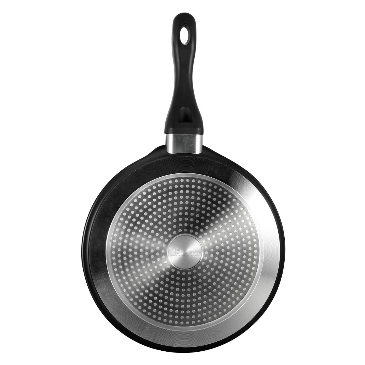 Pizzapan Sienna 32 cm Induktion antihaft Marmordesign schwarz