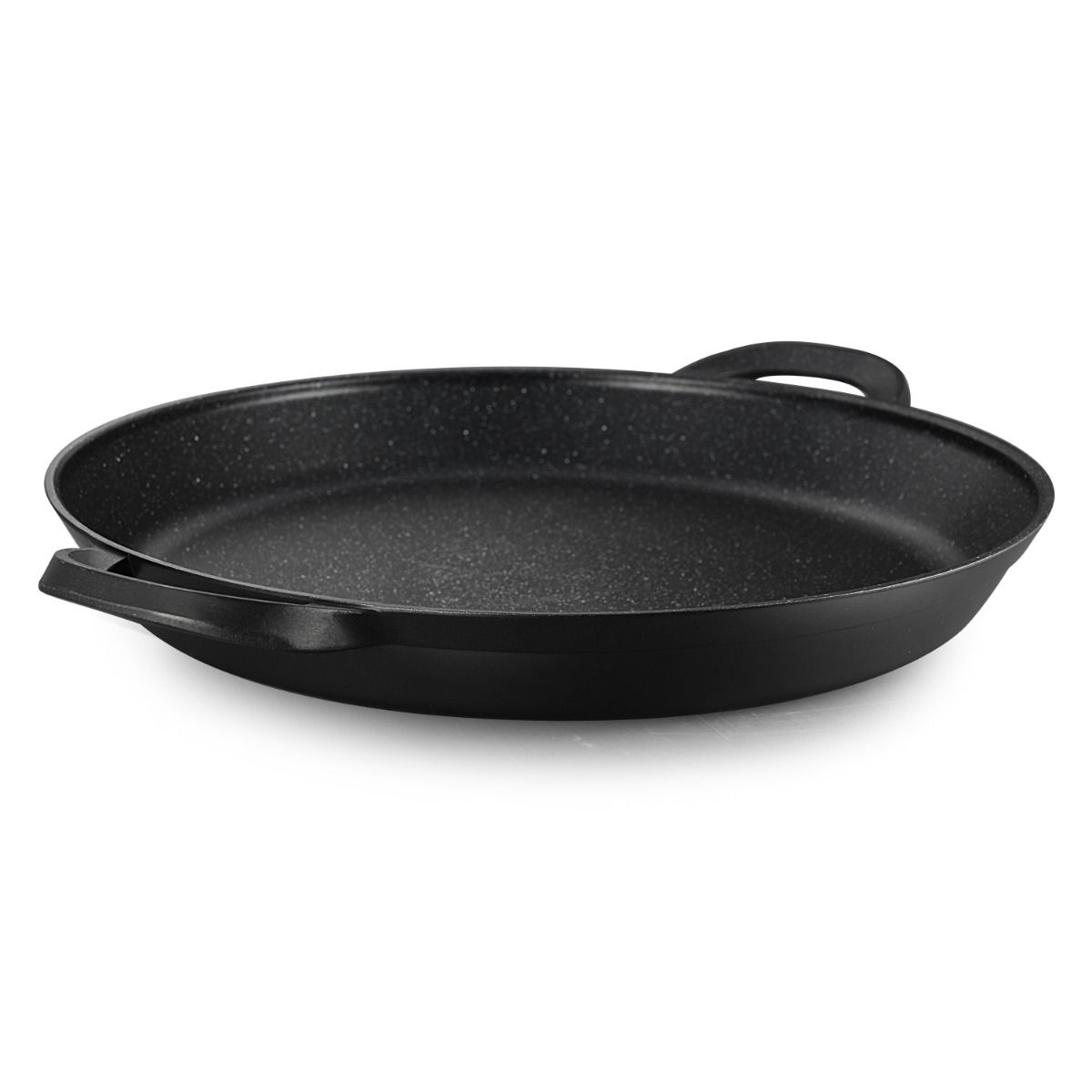 Paellapfanne Yada 36 cm Induktion antihaft Marmordesign schwarz