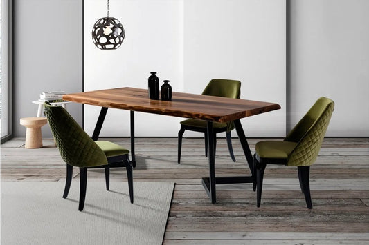 Eichetisch Ashwood mit Baumkante 240cm 280cm