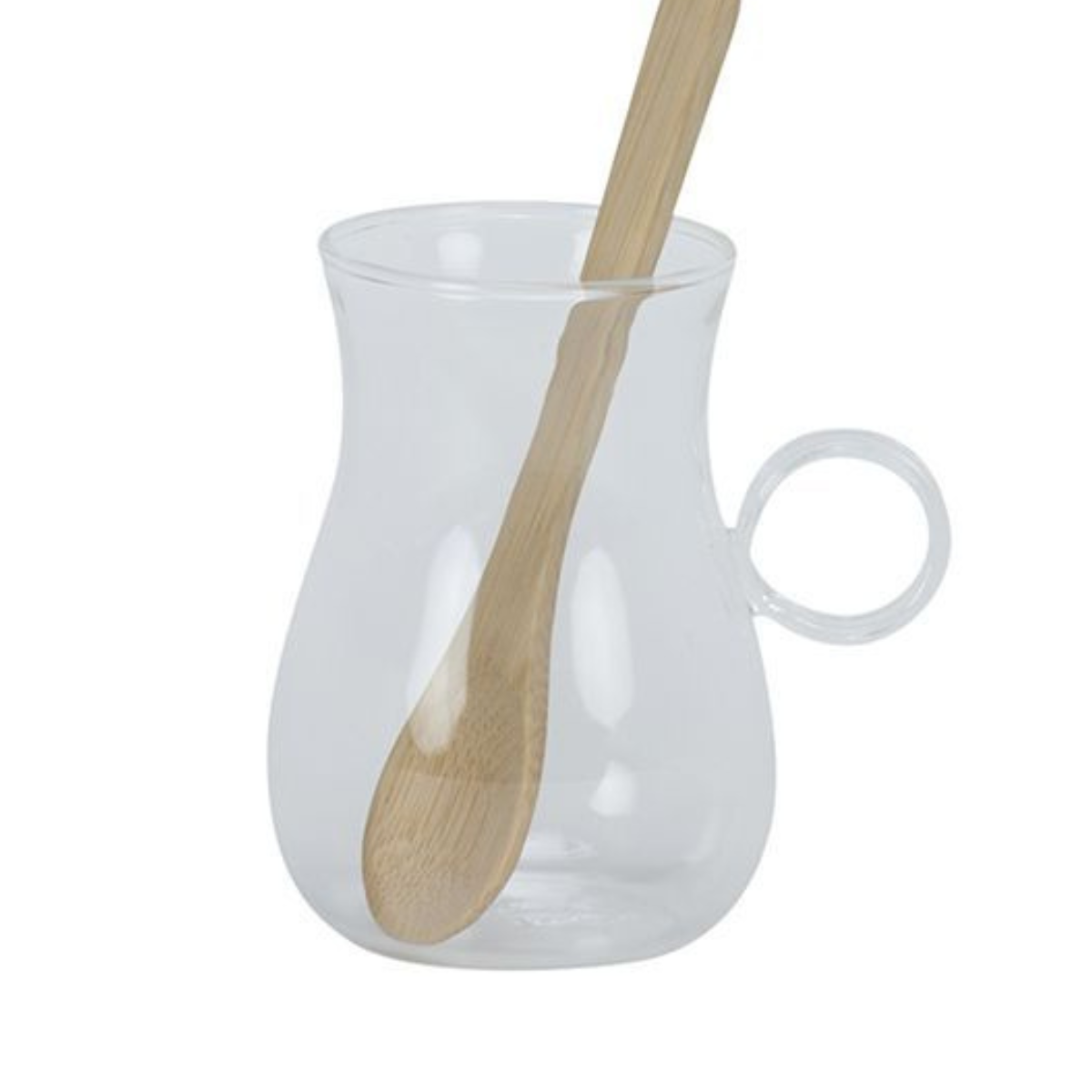 Bricard Teeglas Set 19-tlg. für 6 Personen inkl. Tablet, Löffel und Untersetzer