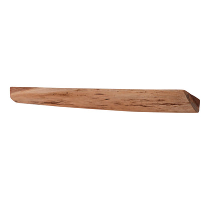Wandregal-Set EDGE NATURE 3 schwebende Massivholz-Regale mit echter Baumkante 60 cm