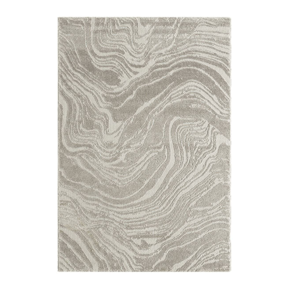 Teppich Nova rechteckig Naturmuster 13 mm Höhe 160 x 230 cm 200x290 cm grau