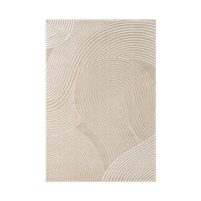 Teppich Nova rechteckig zeitloses Design 13 mm Höhe 160 x 230 cm 200x290 cm creme