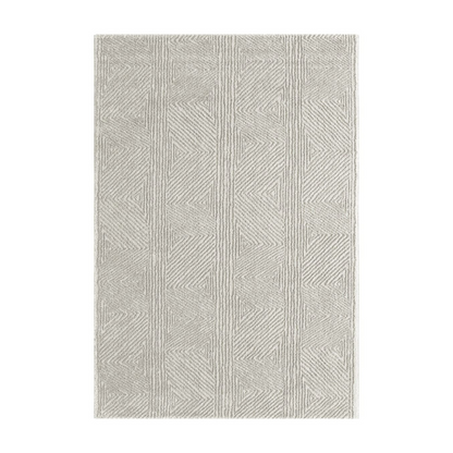 Teppich Nova rechteckig Streifenmuster 13 mm Höhe 160 x 230 cm 200x290 cm grau