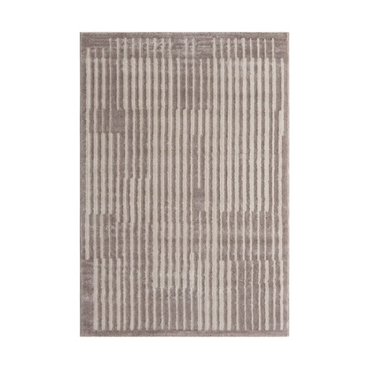 Teppich Nova rechteckig klare Linienführung 13 mm Höhe 160 x 230 cm 200x290 cm beige