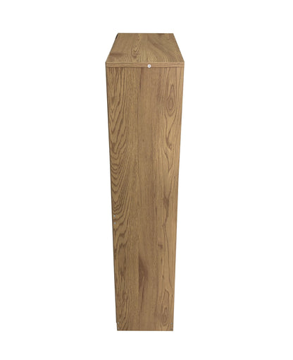Schuhkipper mit 3 Klappen platzsparender Schuhschrank holzoptik ca. 18 Paar
