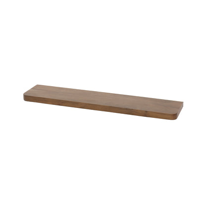 Wandregal CARVE DRIFTWOOD Schwebendes Massivholz-Regal mit abgerundeten Ecken 90 cm