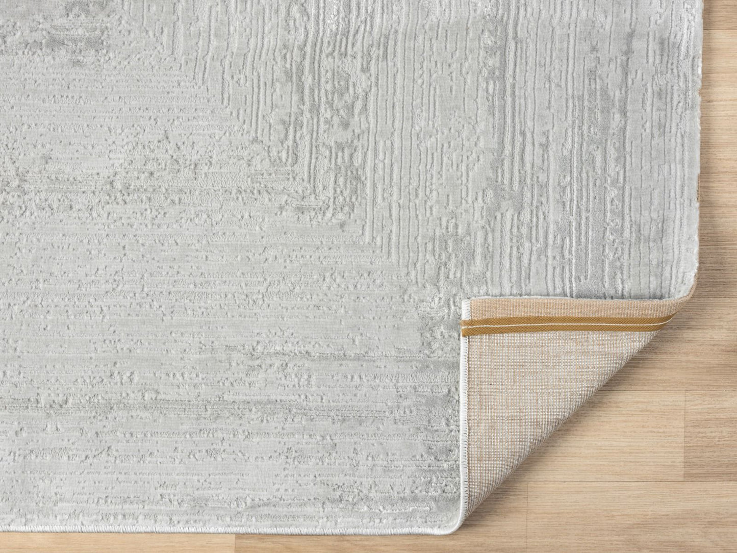 Teppich Elyse modernes und elegantes Design 10 mm Höhe 160 x 230 cm 200 x 290 cm grau
