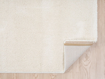 Teppich Asta weicher Hochflor aus harmonischem Design 20 mm Höhe 160 x 230 cm 200x290 cm weiß