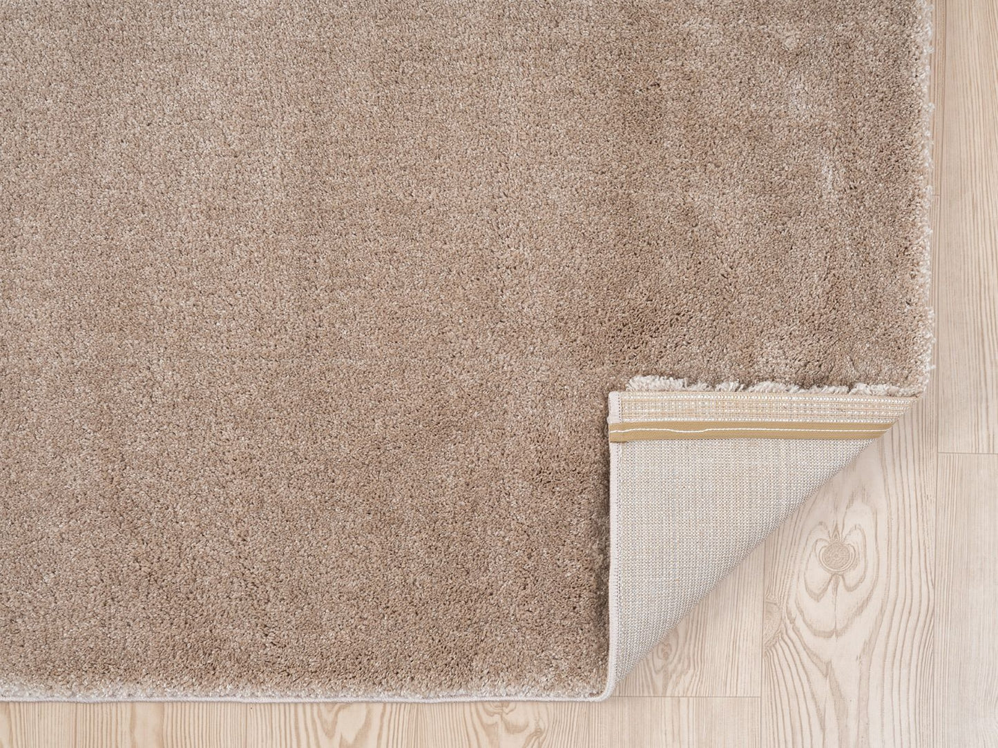 Teppich Asta weicher Hochflor aus harmonischem Design 20 mm Höhe 160 x 230 cm 200x290 cm beige