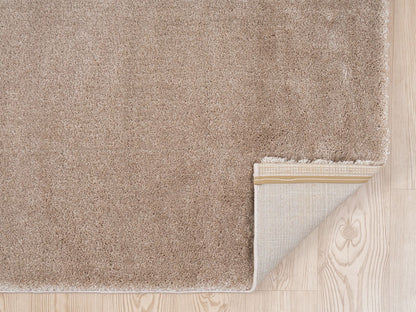 Teppich Asta weicher Hochflor aus harmonischem Design 20 mm Höhe 160 x 230 cm 200x290 cm beige
