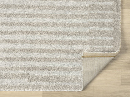 Teppich Nova rechteckig klare Linienführung 13 mm Höhe 160 x 230 cm 200x290 cm grau