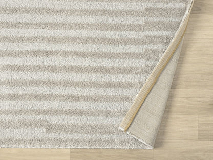 Teppich Nova rechteckig klare Linienführung 13 mm Höhe 160 x 230 cm 200x290 cm grau