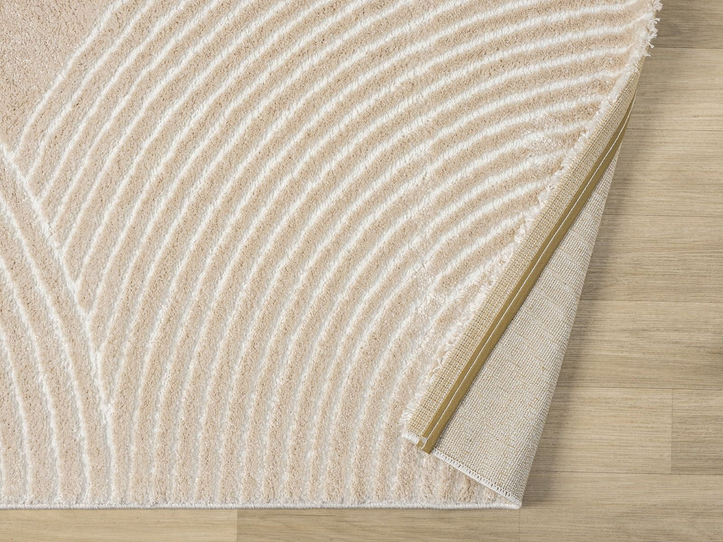Teppich Nova rechteckig zeitloses Design 13 mm Höhe 160 x 230 cm 200x290 cm creme