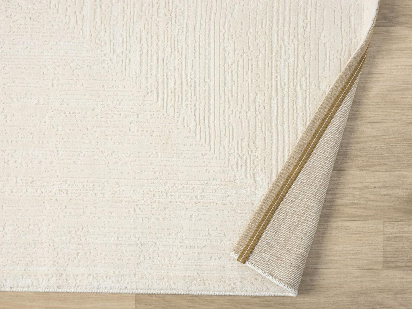 Teppich Elyse modernes und elegantes Design 10 mm Höhe 160 x 230 cm 200 x 290 cm creme