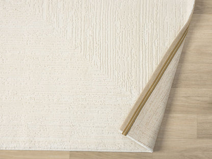 Teppich Elyse modernes und elegantes Design 10 mm Höhe 160 x 230 cm 200 x 290 cm creme