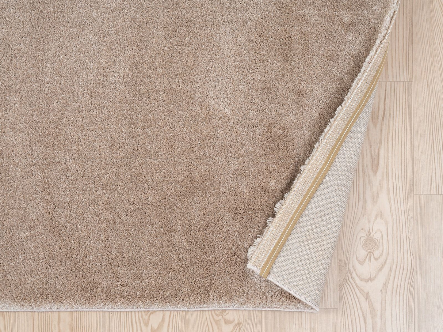 Teppich Asta weicher Hochflor aus harmonischem Design 20 mm Höhe 160 x 230 cm 200x290 cm beige