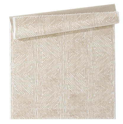 Teppich Nova rechteckig Streifenmuster 13 mm Höhe 160 x 230 cm 200x230 cm creme