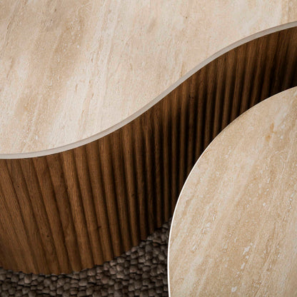 Couchtisch Set CERAMO GRANDE 2-teilige XXL-Loungetische im Monolith-Design