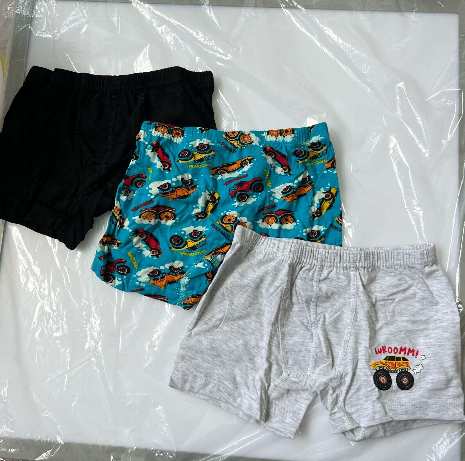 6er Pack Jungen Kinder Unterhose Boxer-Short Baumwolle Slip 3 - 10 Jahre