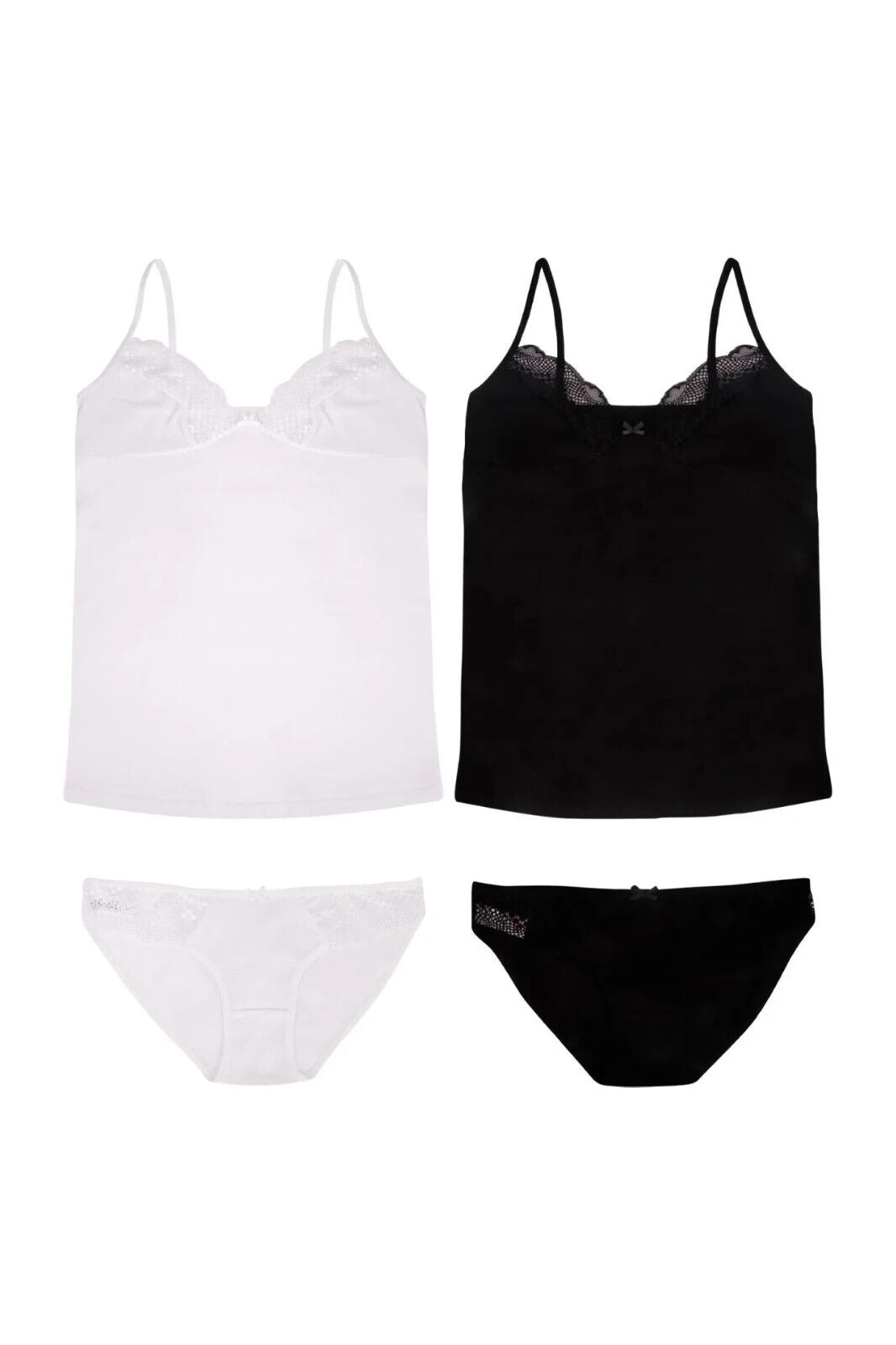 2tlg. Sexy Damen Spitze Hausanzug Pyjama Sets Schlafanzug Negligee Shorts Outfit