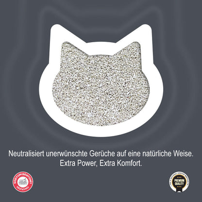 5L 10L 30L Toi Moi Katzenstreu klumpend mit Babypuderduft Naturprodukt staubarm