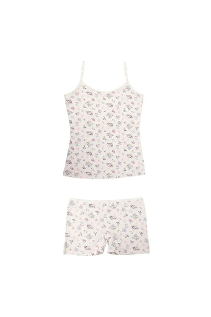 2tlg. Sexy Damen Spitze Hausanzug Pyjama Sets Schlafanzug Negligee Shorts Outfit
