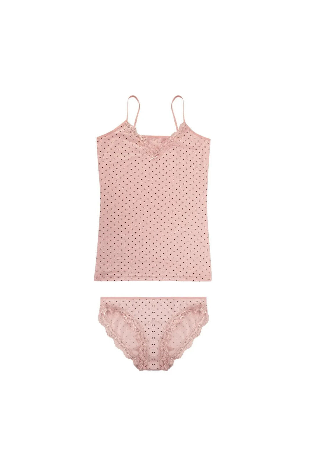 2tlg. Sexy Damen Spitze Hausanzug Pyjama Sets Schlafanzug Negligee Shorts Outfit
