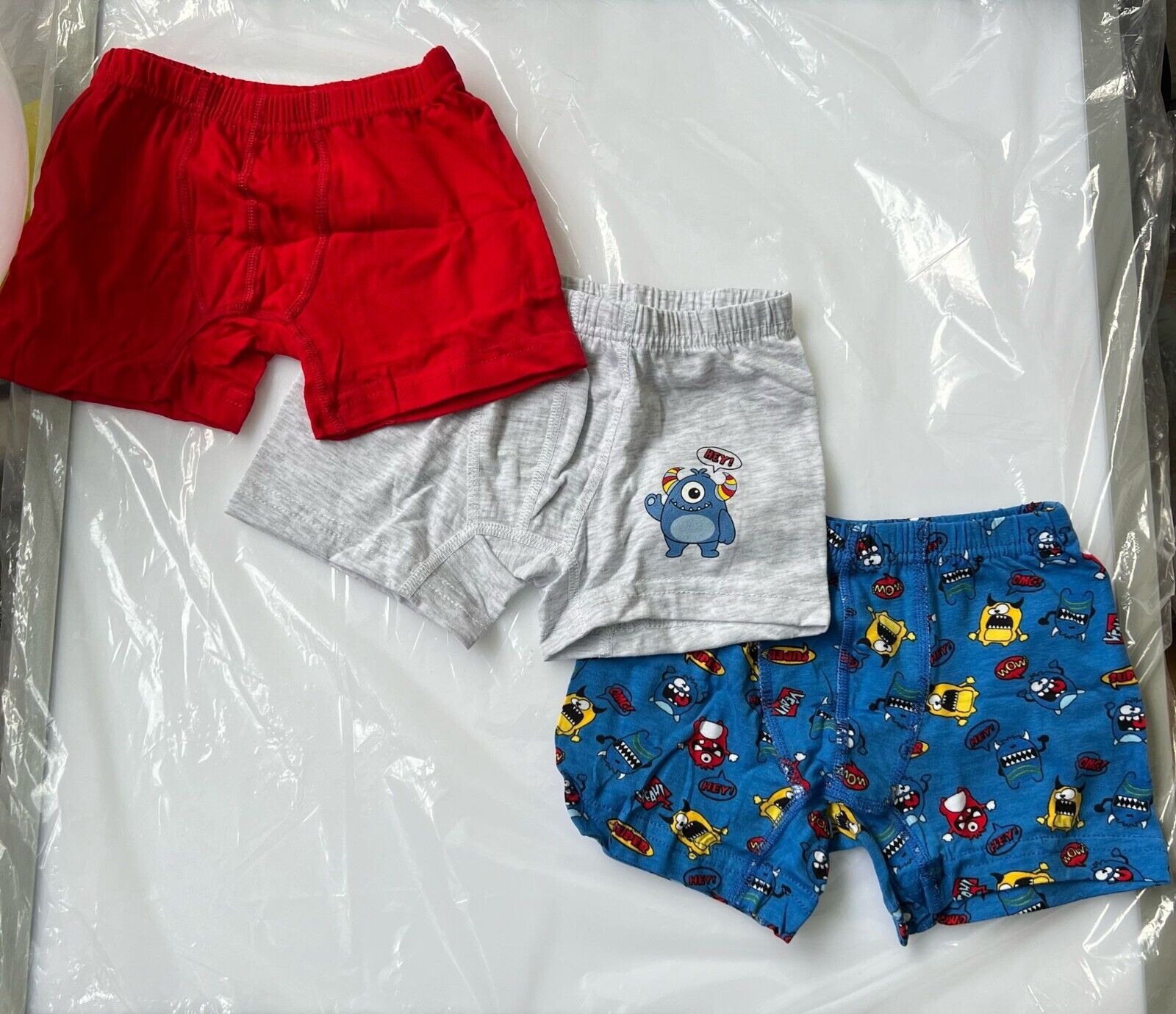 6er Pack Jungen Kinder Unterhose Boxer-Short Baumwolle Slip 3 - 10 Jahre