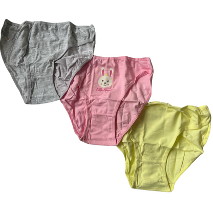 6 Mädchen Slips Unterhosen Unterwäsche Panty Kinder Baumwolle Hipster 3-10 Jahre