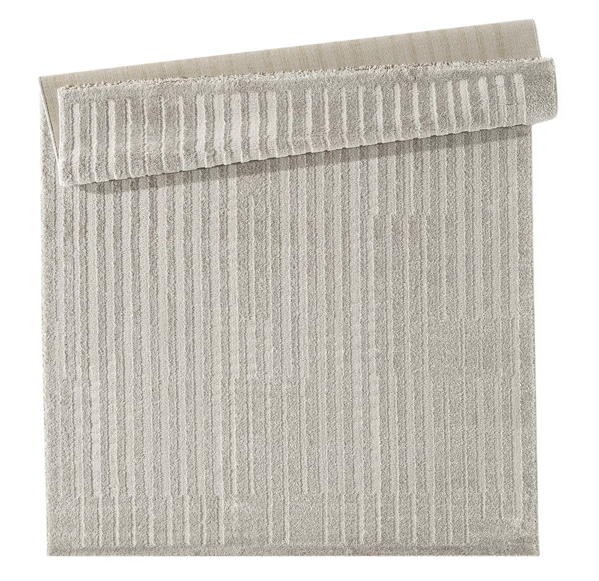 Teppich Nova rechteckig klare Linienführung 13 mm Höhe 160 x 230 cm 200x290 cm grau