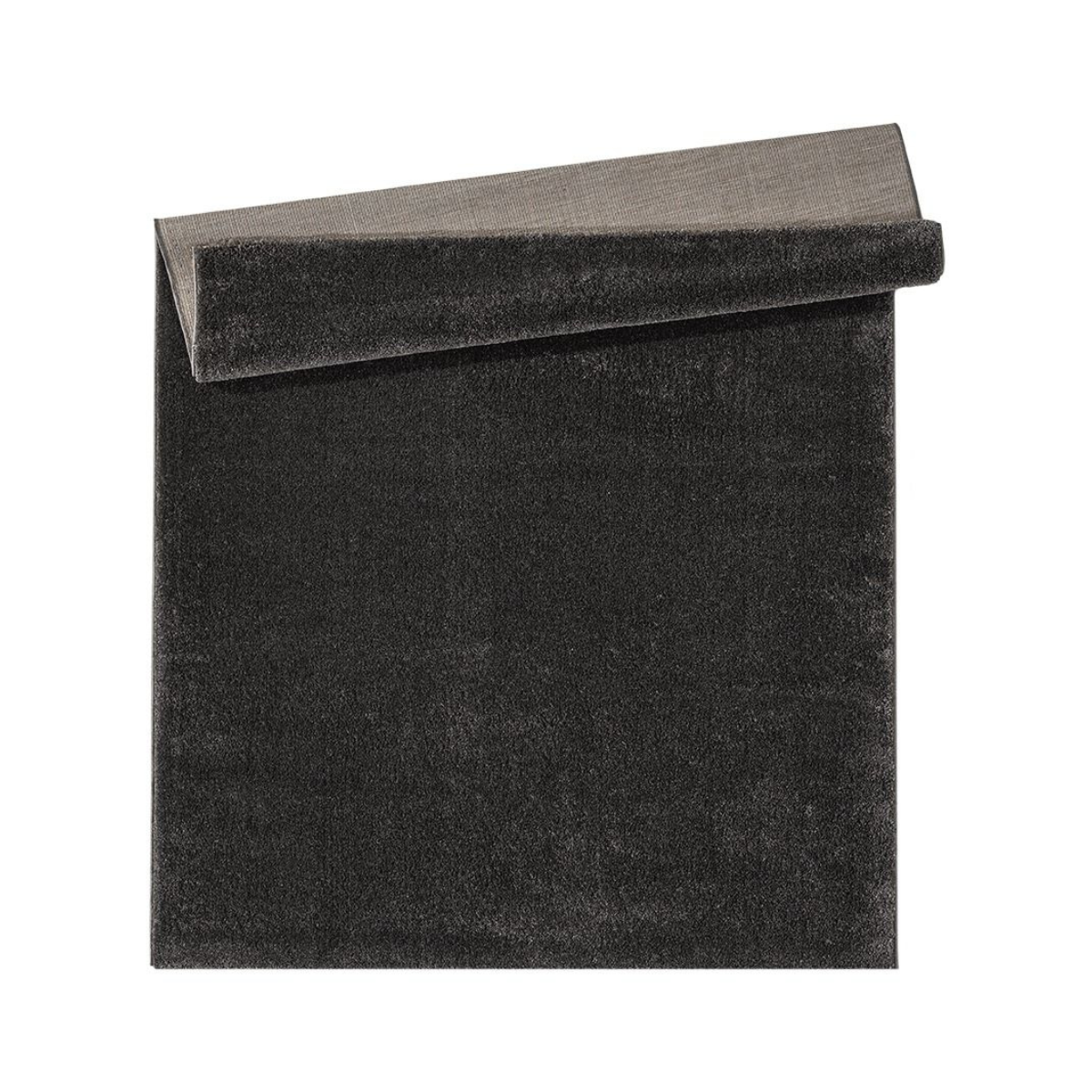 Teppich Asta weicher Hochflor aus harmonischem Design 20 mm Höhe 160 x 230 cm 200x290 cm anthracit