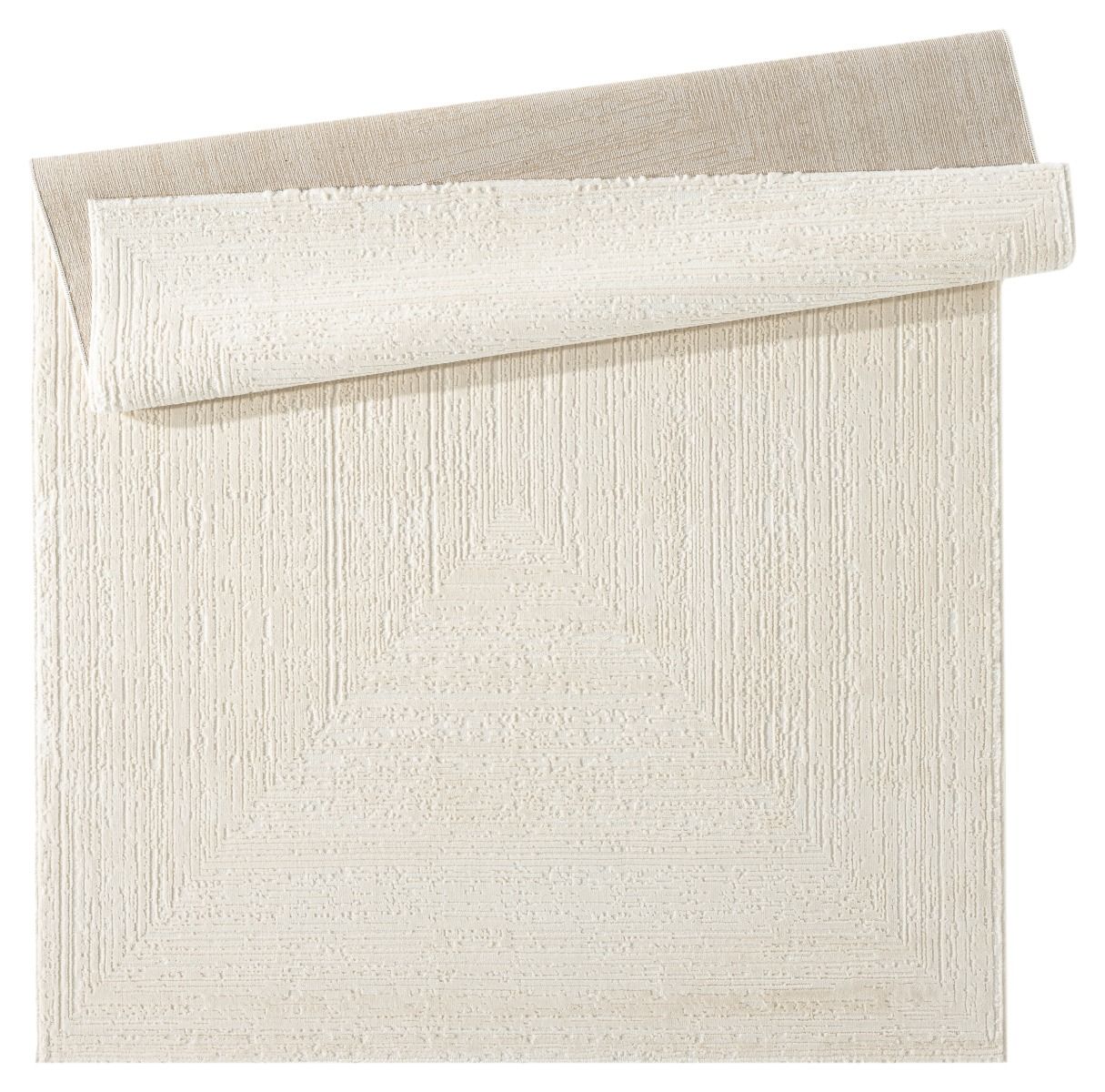 Teppich Elyse modernes und elegantes Design 10 mm Höhe 160 x 230 cm 200 x 290 cm creme